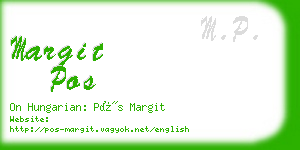 margit pos business card